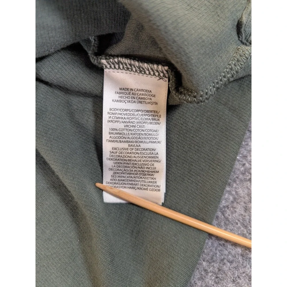 Polo‎ Ralph Lauren Mens XXL Estate Rib Quarter Zip Pullover Olive Green 2386